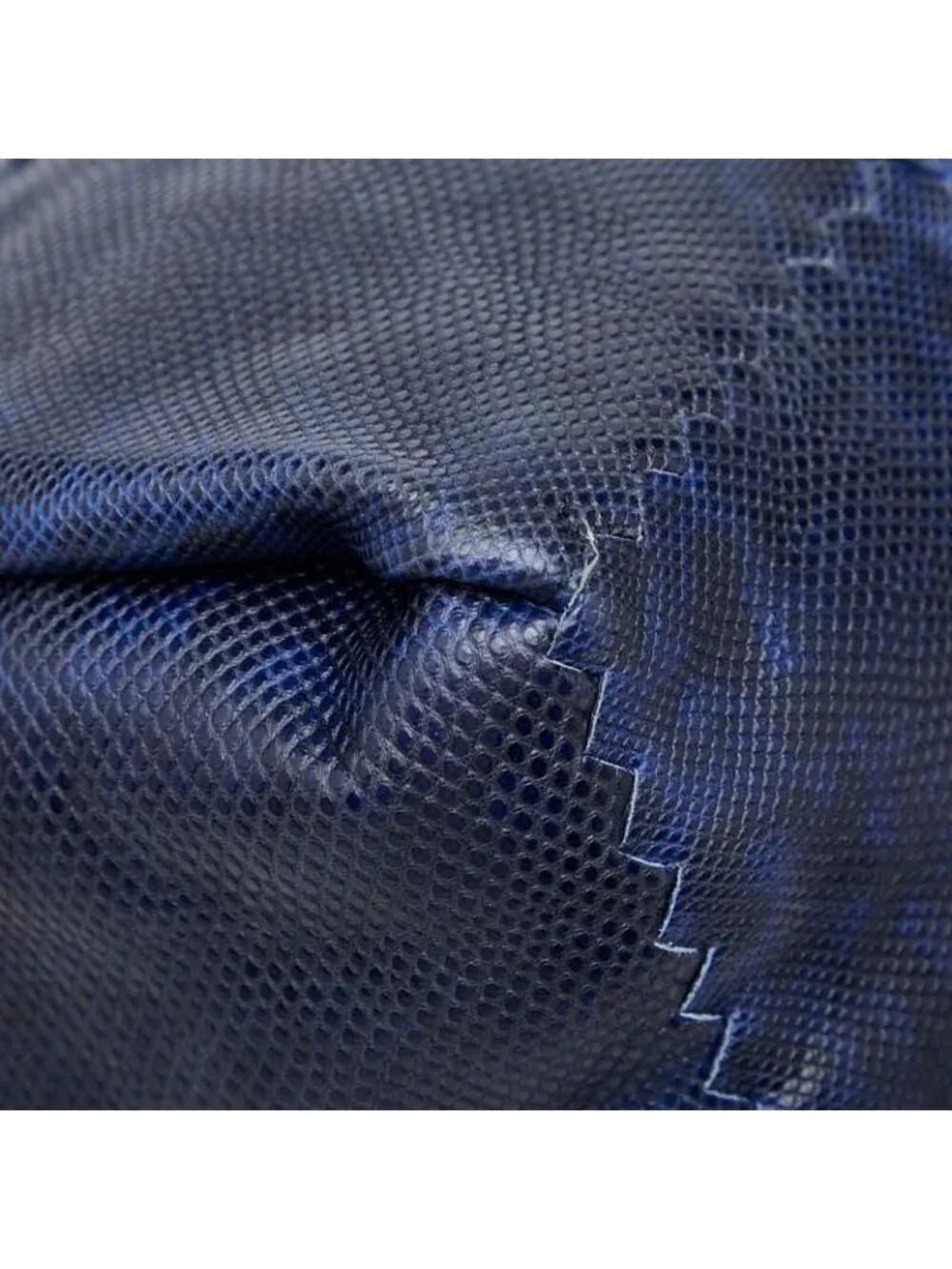 Bottega Veneta Intrecciato Tote Shoulder Bag Blue Watersnake Alpaca